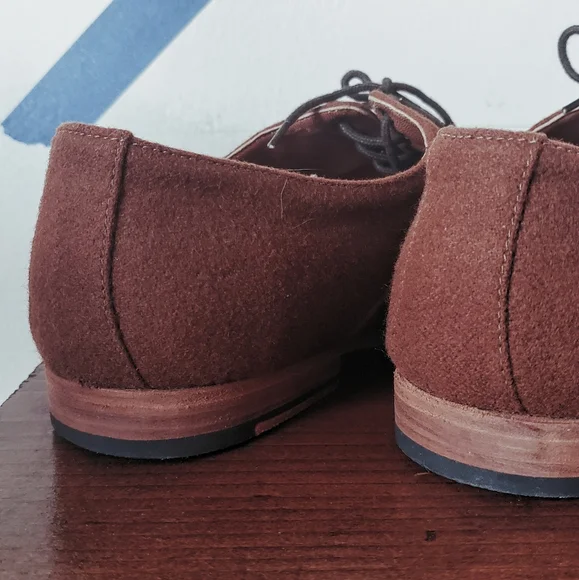 SOLD! - RARE - Mens Rachel Comey Flint Pecan Oxfords 10M - Picture 2 of 13